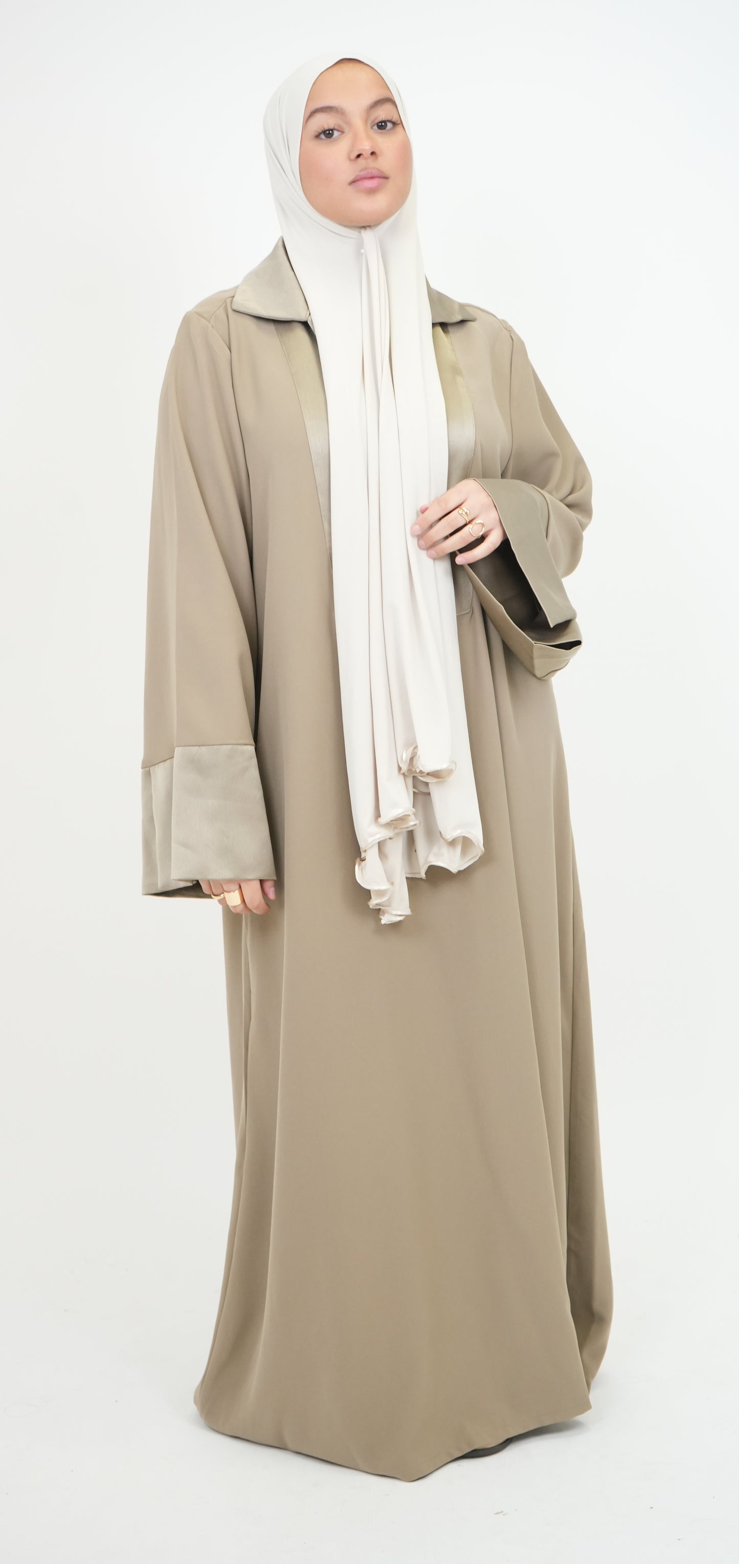 ROBE SAFIYA TAUPE