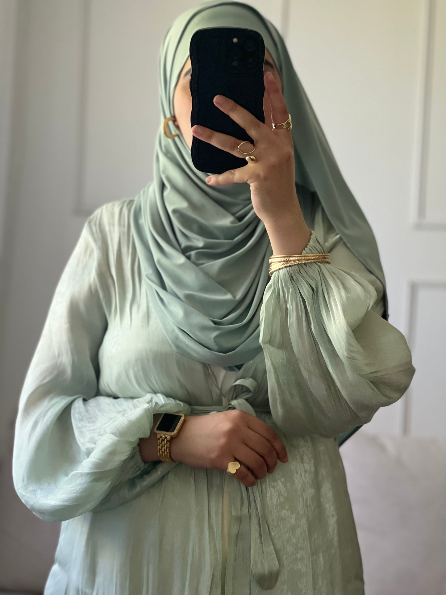 KIMONO ÉLÉGANT ET CONFORTABLE vert d’eau