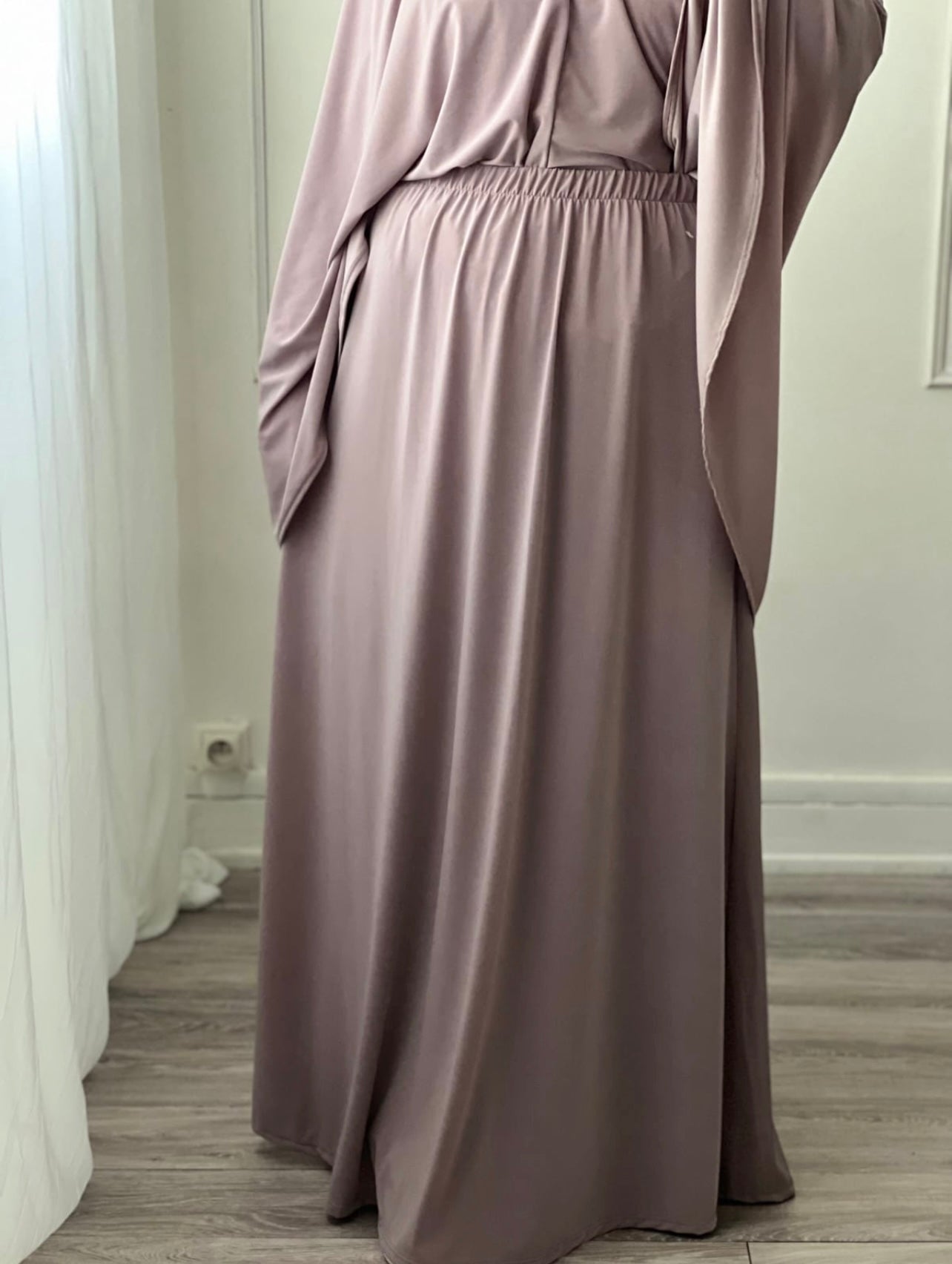 Ensemble prière jersey nude