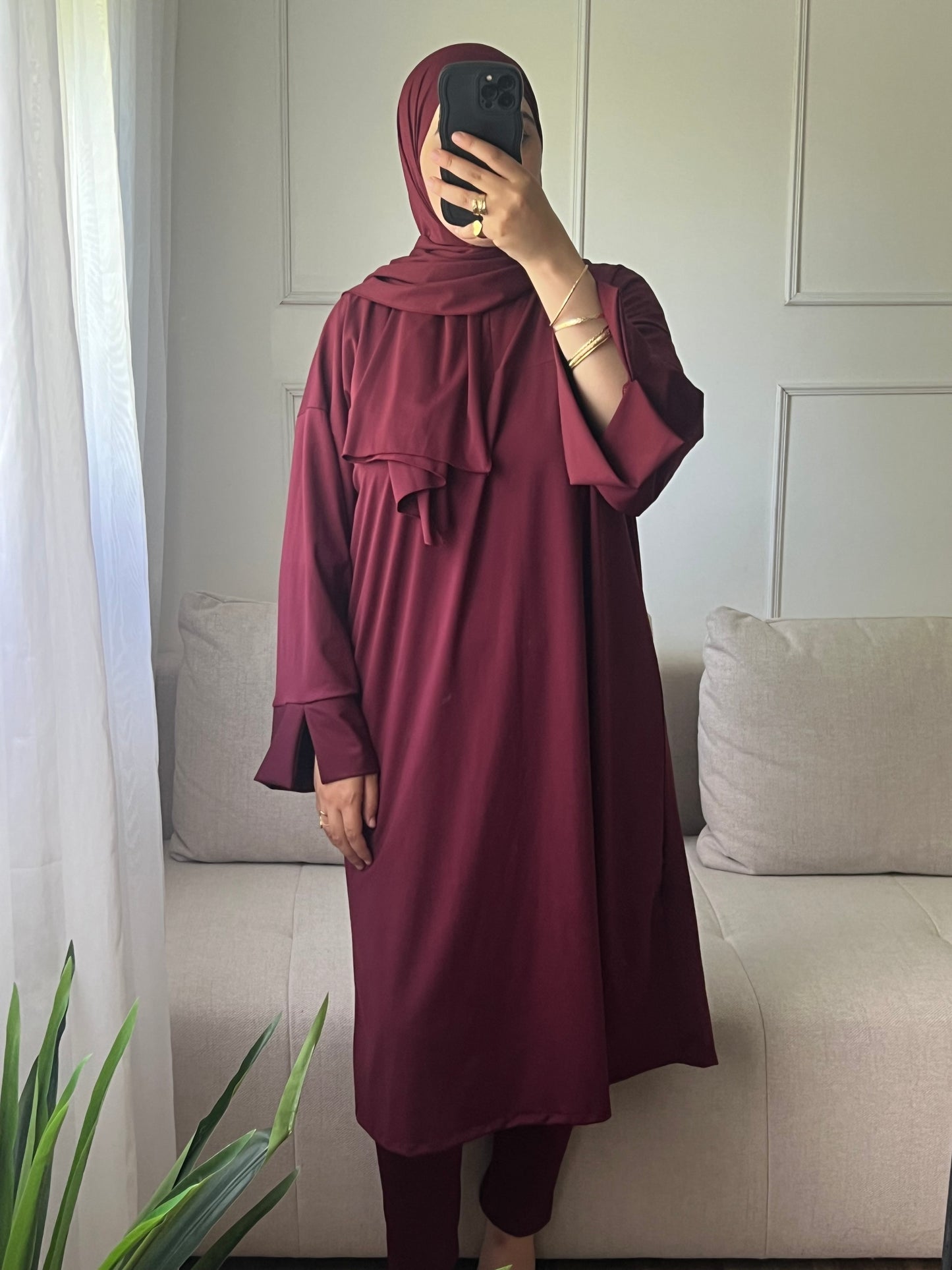Burkini bordeaux