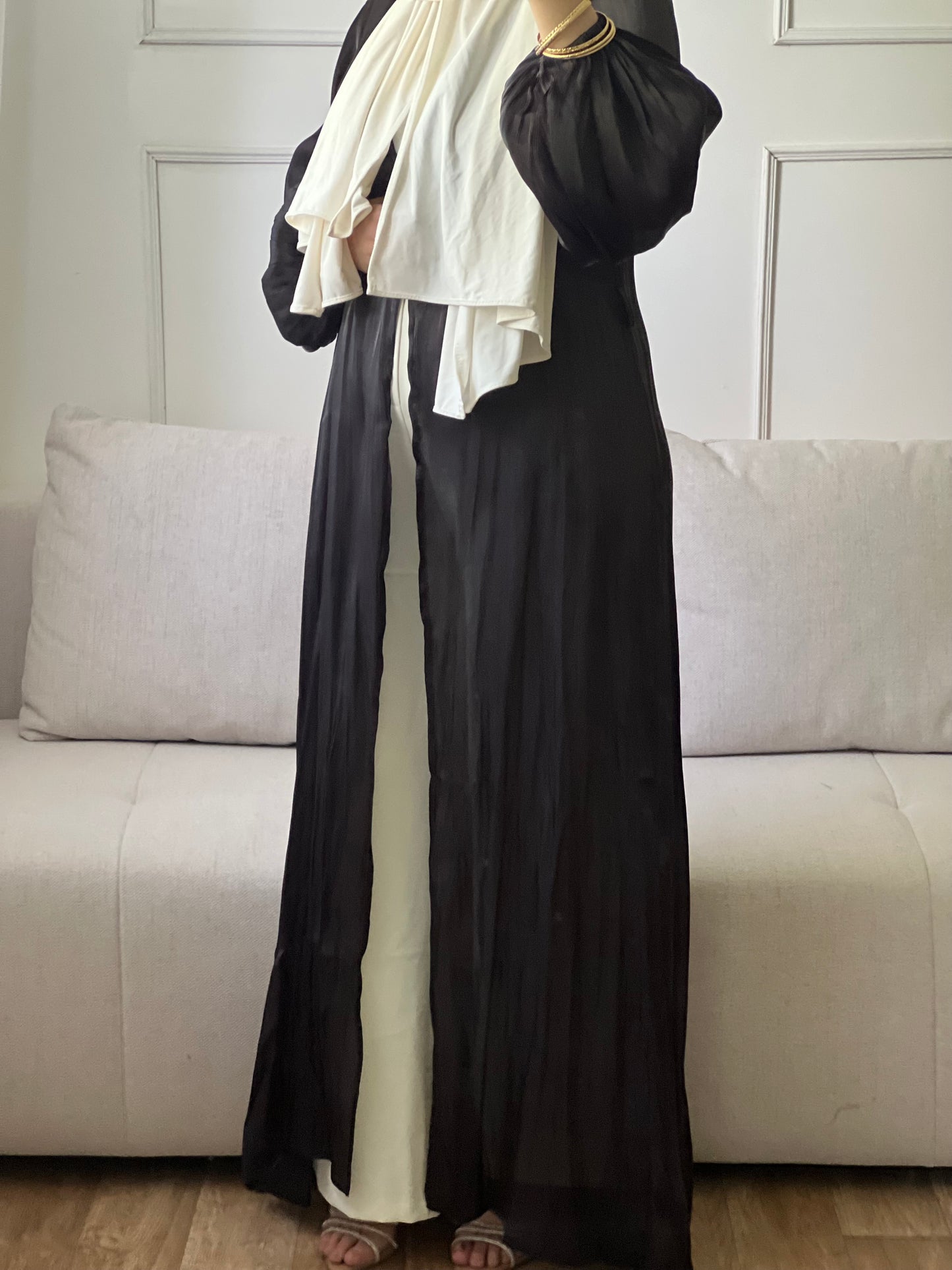 KIMONO ÉLÉGANT ET CONFORTABLE Noir