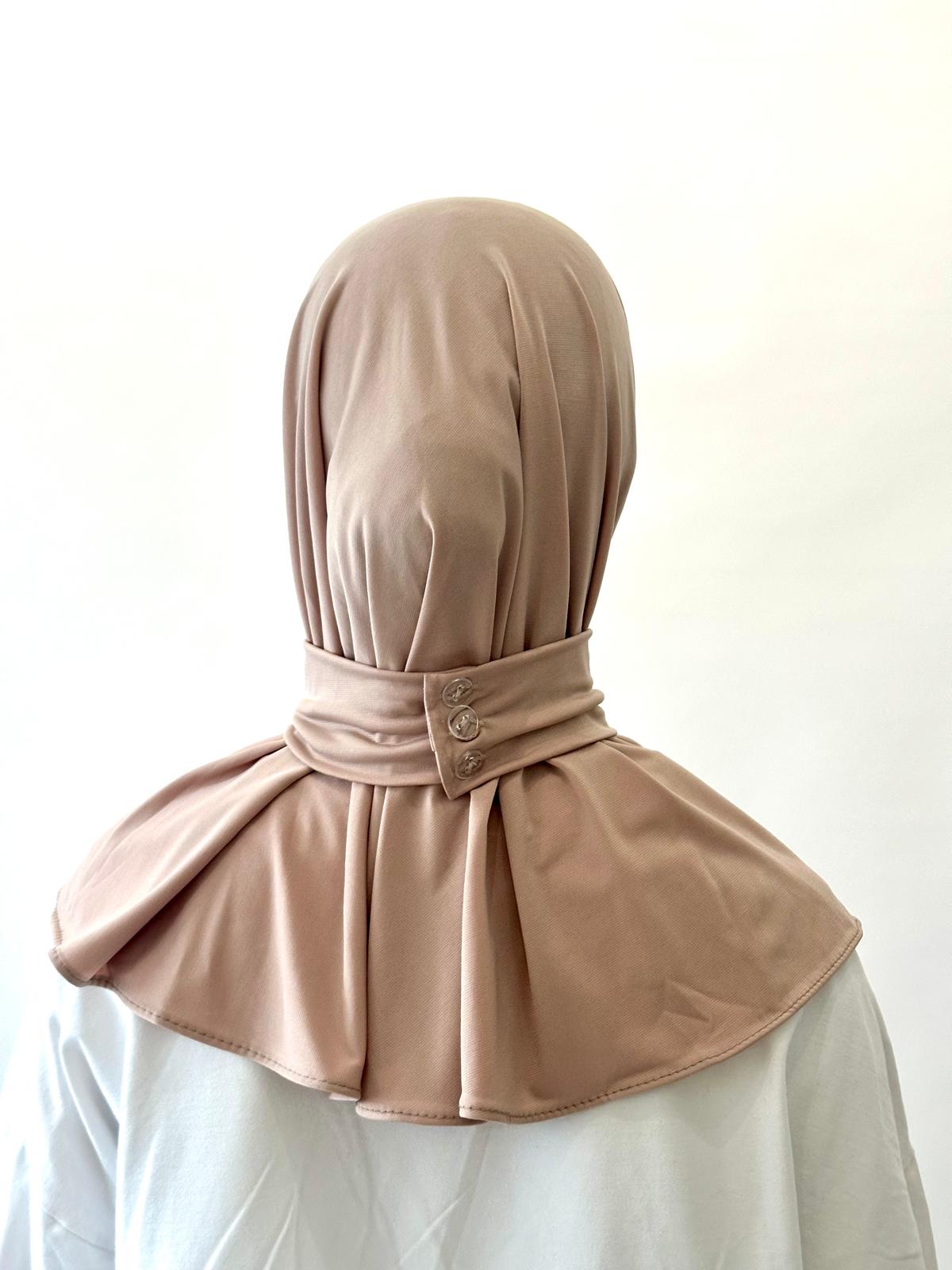 Hijab Cagoule Beige