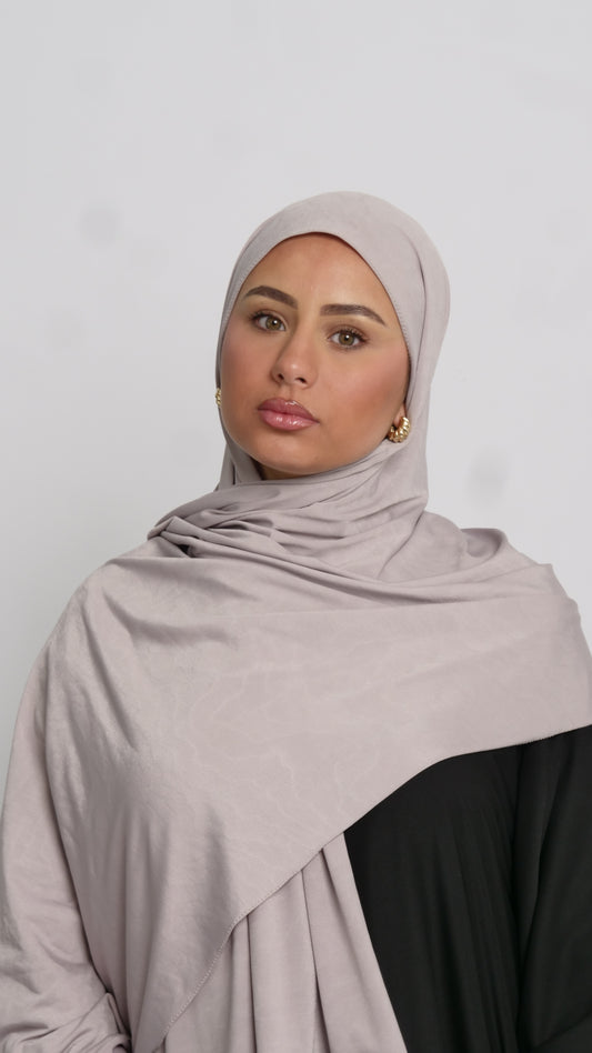 Hijab jersey luxe giboulée