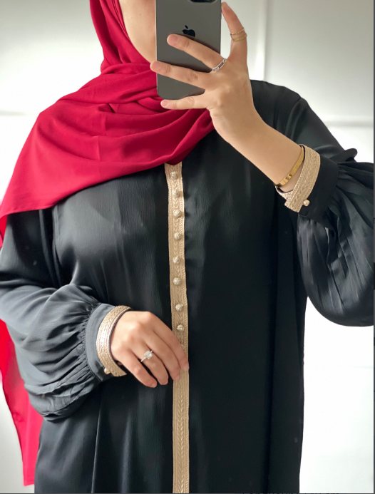 ABAYA CAFTAN NOIR