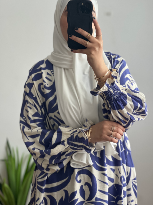 ABAYA FLEURIE